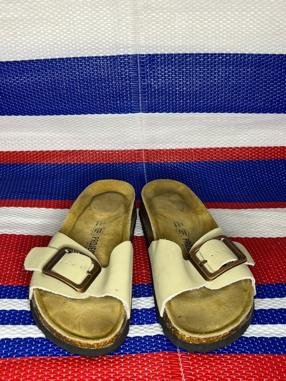 Women’s Project Cloud Birkenstock Style Madrid Big Buckle Comfort Slides Sandals - Picture 7 of 14